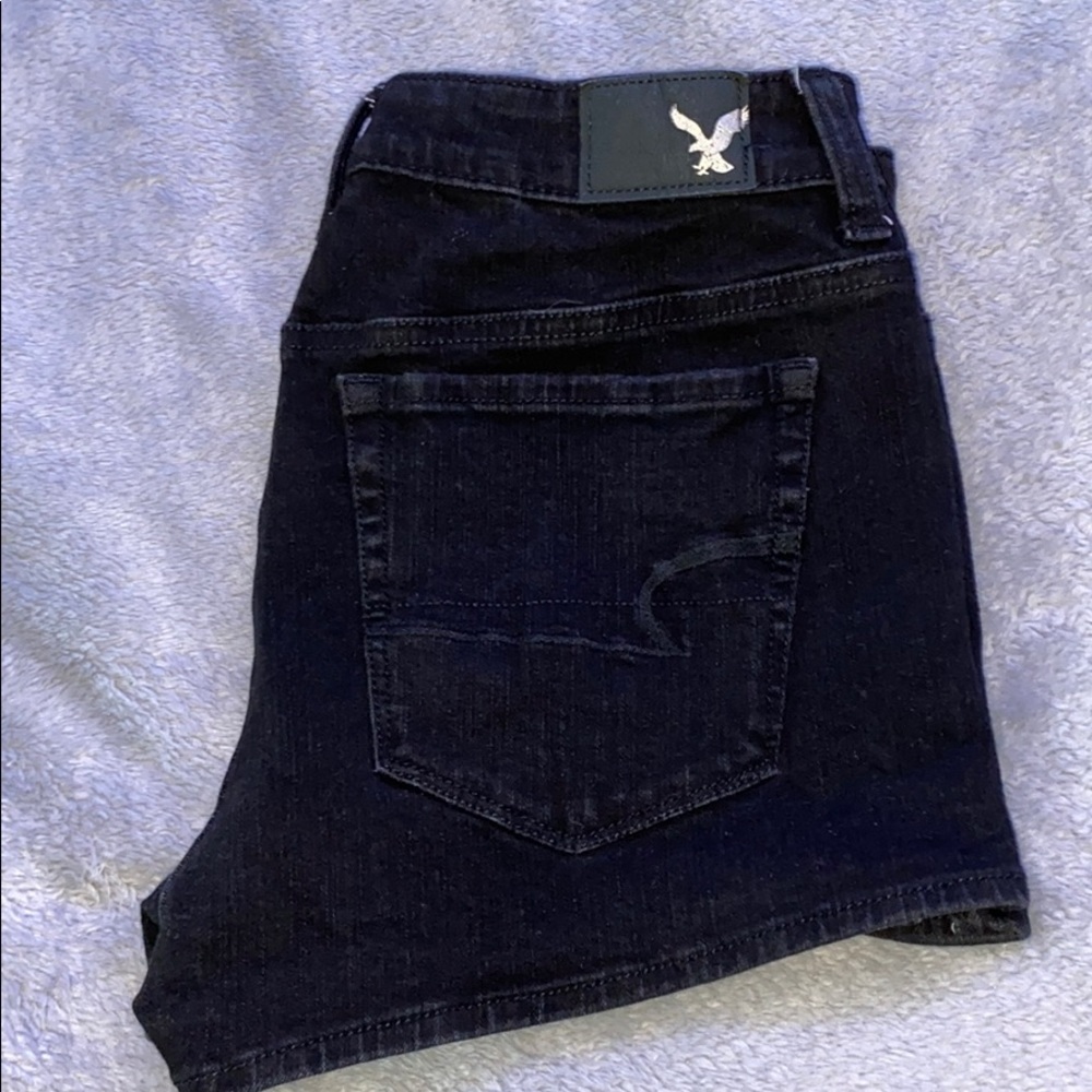 American Eagle black shorts